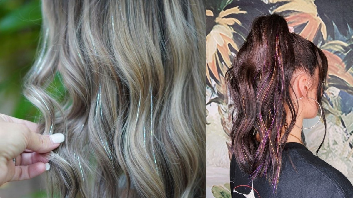 Tinsel hair, fili di luce tra i capelli senza tinta come usarli e