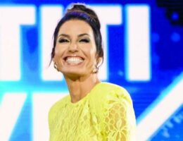 elisabetta gregoraci look capelli battiti live 2022
