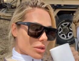 ilary blasi look figlia isabel capelli vacanza tanzania