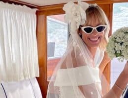 Federica Pellegrini matrimonio capelli beauty look make up occhiali da sole