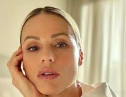 Michelle Hunziker nuovo look capelli colore taglio Alessia Solidani