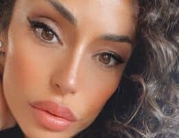 raffaella fico nuova foto look capelli fisico