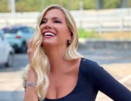 federica panicucci look compleanno età