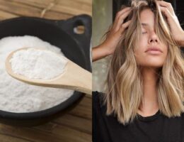 rimuovere il colore dai capelli con il bicarbonato