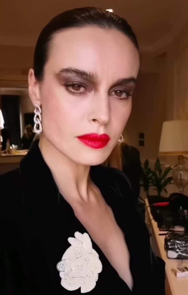 I selfie senza trucco di Kasia Smutniak