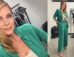 Filippa Lagerback: coprirsi dal freddo la testa ma senza schiacciarsi i capelli