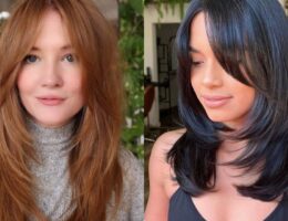 Il taglio di capelli 2023 ‘Oval Layer’ su chiome folte