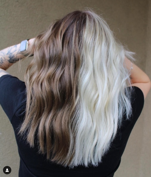 Delicati e particolari, se non sai che tinta scegliere: gli Split Hair sono qui per questo