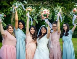 Damigelle d’onore coordinate