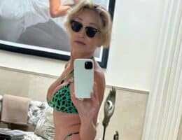 sharon stone fisico bikini prezzo