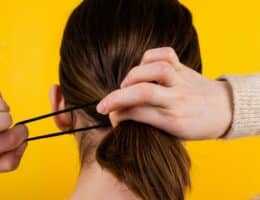 Elastico per capelli per fare la coda