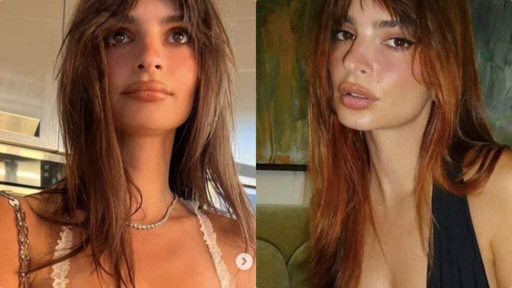 Emily Ratajkowski, the new hair color is chic and powerful: let's copy it
