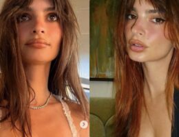 Emily Ratajkowski, il nuovo colore di capelli è chic e di potere: copiamoglielo