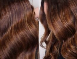 Scelte di colore di capelli per valorizzare gli occhi castani