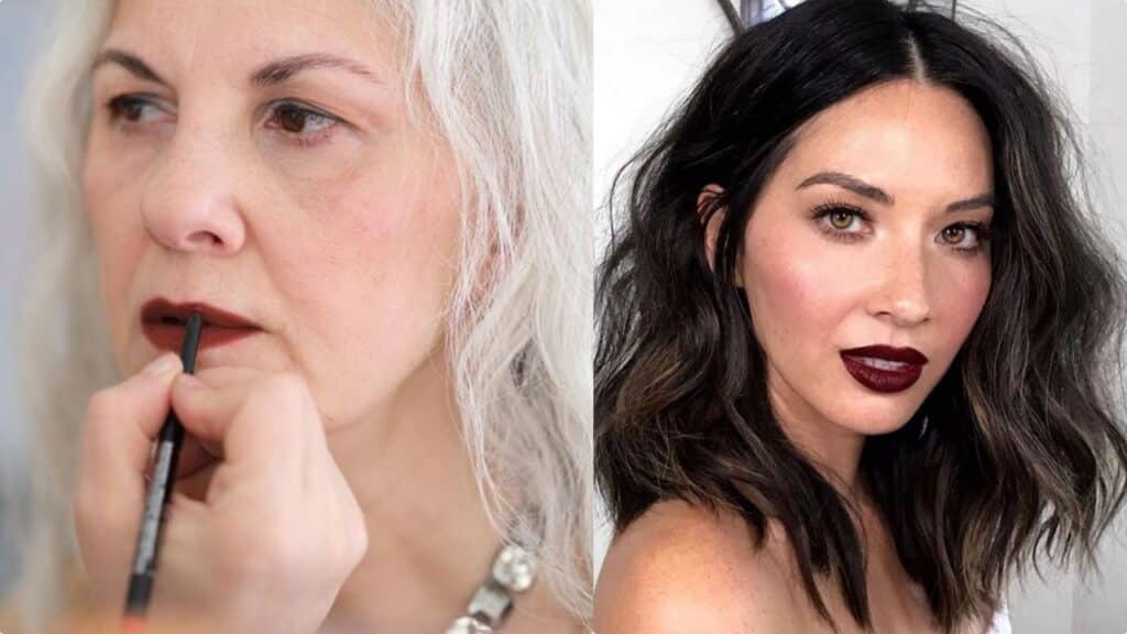 Come indossare il rossetto scuro senza sembrare un membro della famiglia Addams