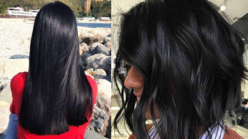 Capelli neri dopo i 40, è un colore che invecchia chi lo porta?