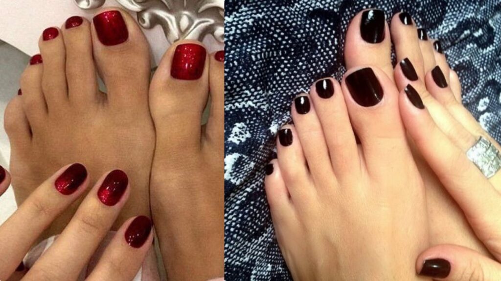 Perché lo smalto sui piedi dura molto ma molto di più di quello sulle mani?