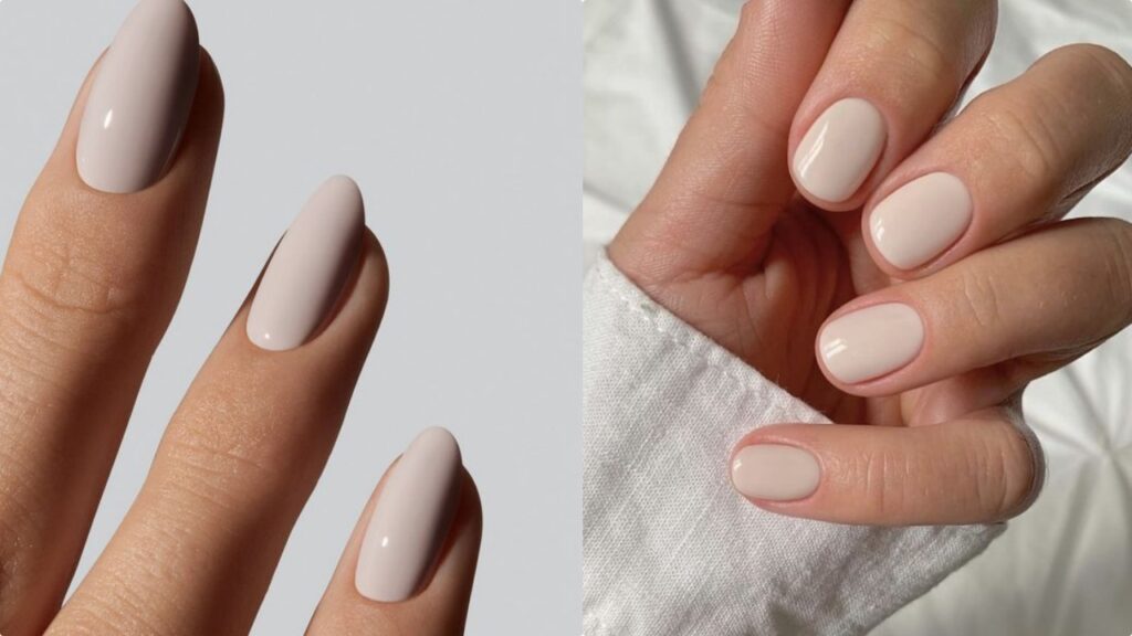 Unghie color crema: dominano l'inverno 2024 e aggiungono un bel tocco di classe