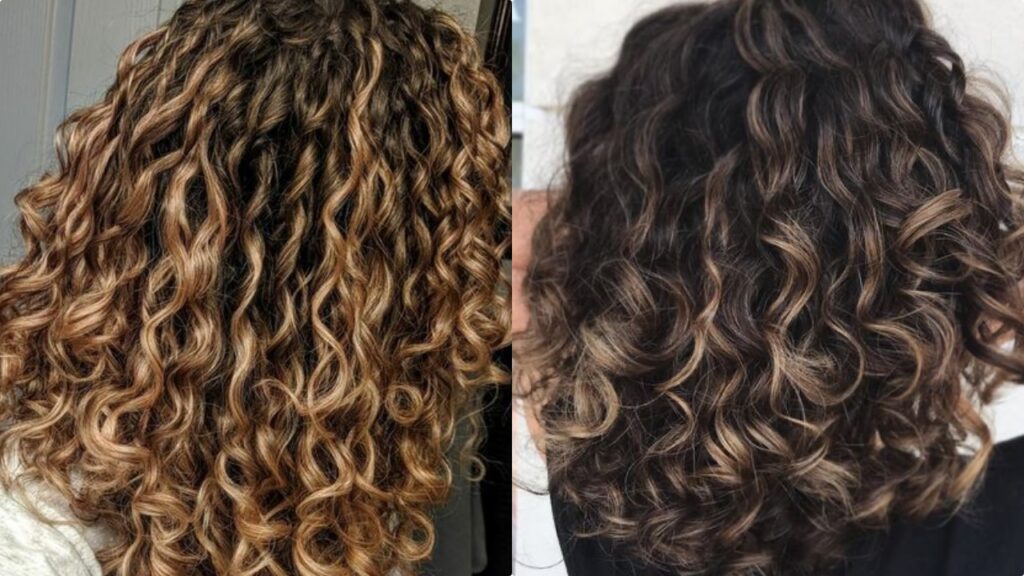 Balayage capelli ricci: super sia su base chiara che su base scura