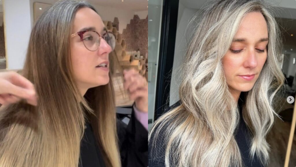 Capelli grigi Sonic Silver, la tonalità di grigio più alla moda del 2024