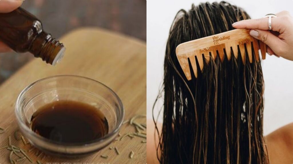 Olio per capelli di rosmarino o ricino: come si fa l'hair oiling