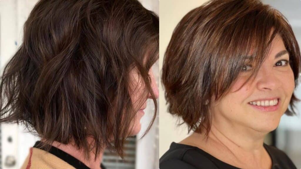 Colore capelli 2024: la sfumatura castano biscotto che incanta le over 50