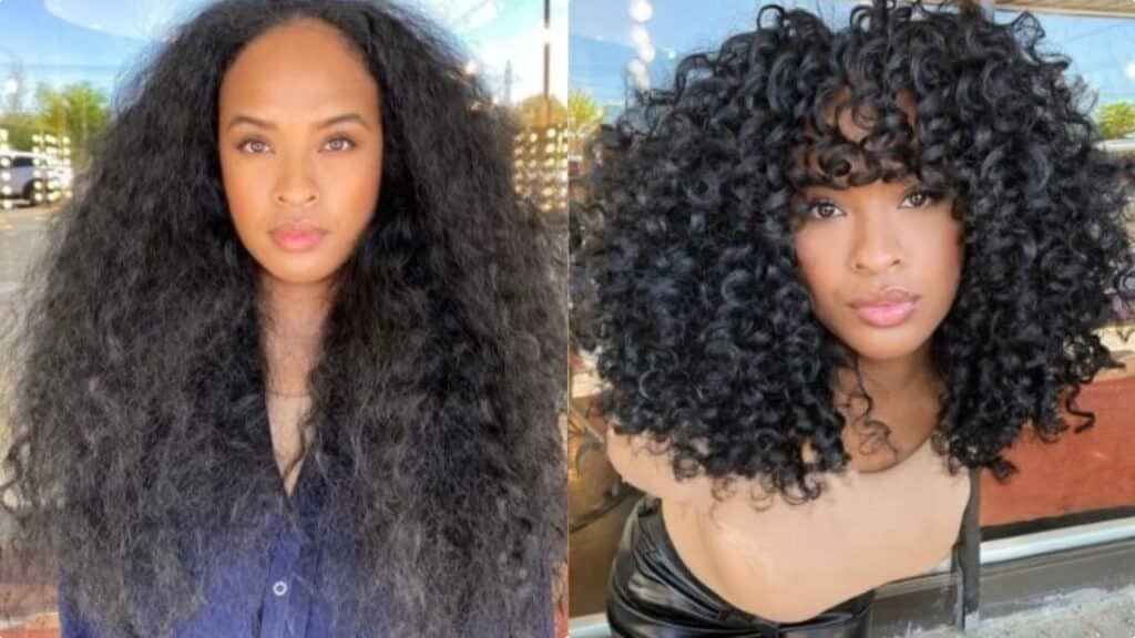 Capelli ricci: il taglio Halo Cut per una testa piena e definita