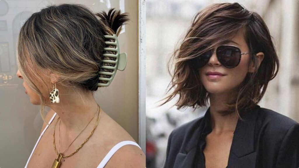 Pinza in testa e capelli spettinati: il 2024 abbandona la perfezione