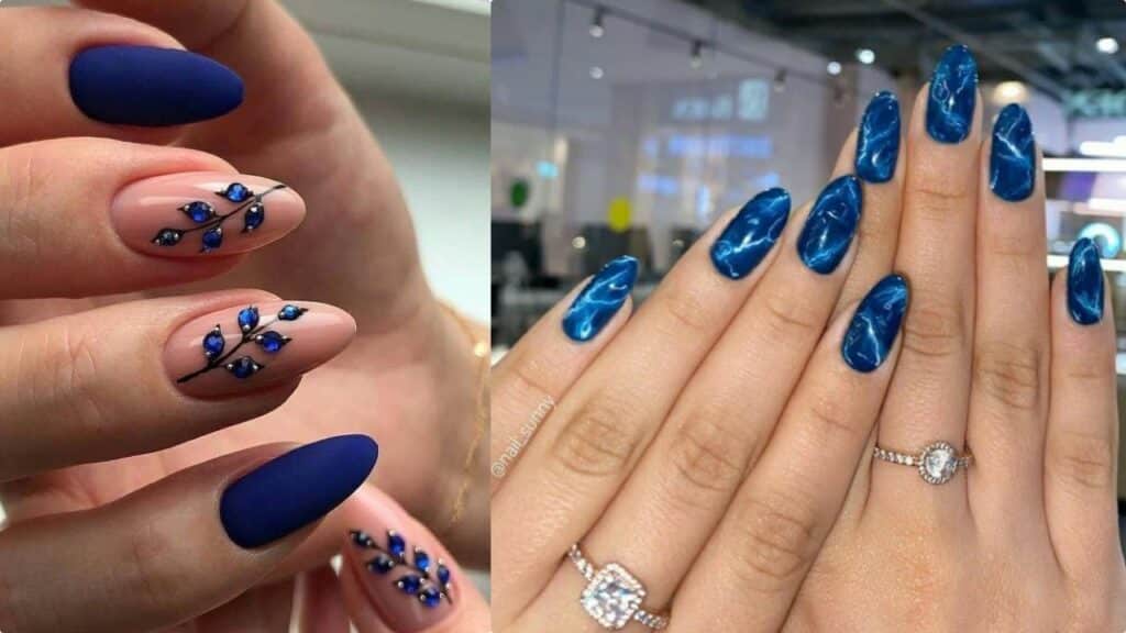 Unghie blu, 22 belle idee per questa primavera
