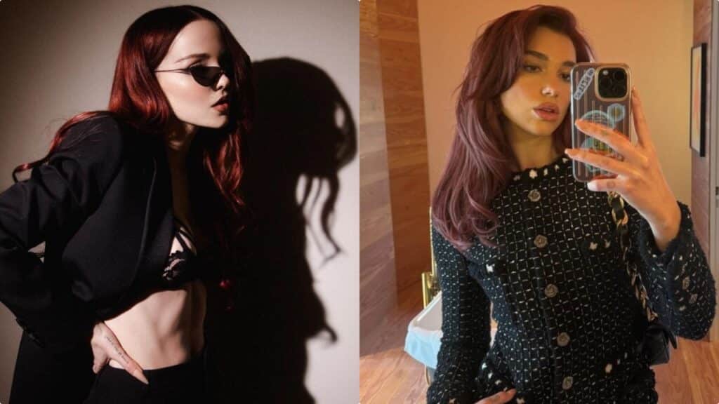 Capelli rossi con sfumature blu: il trend colore di questa primavera-estate