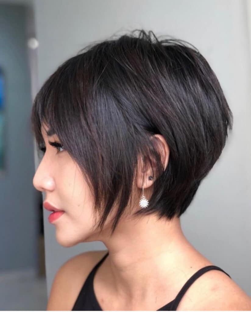 taglio capelli orecchini