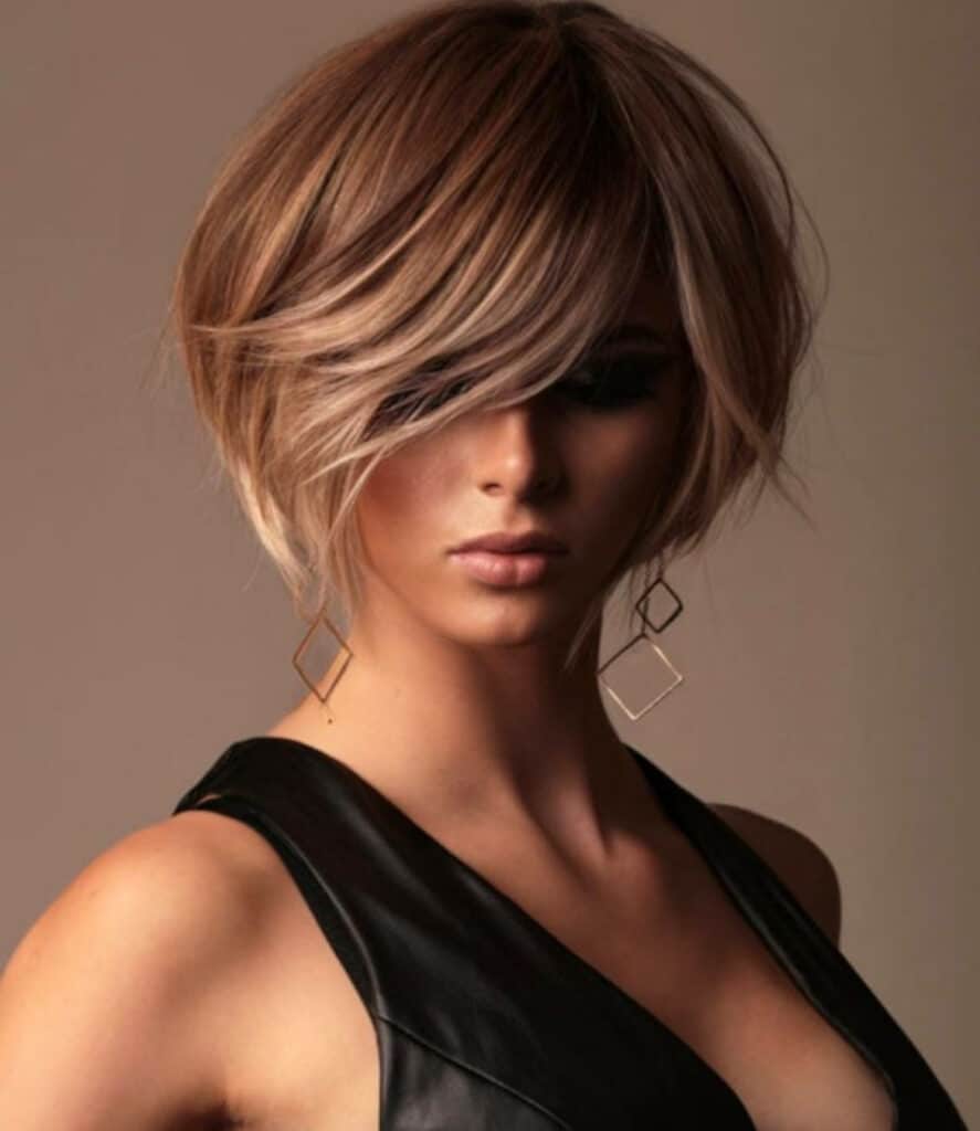 taglio capelli orecchini
