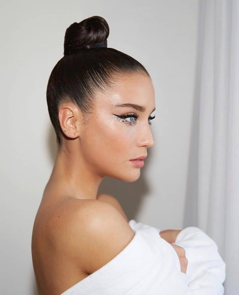 sleek hair