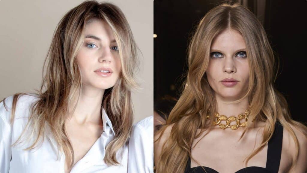 Taglio a clessidra: tendenza capelli lunghi primavera/estate 2024