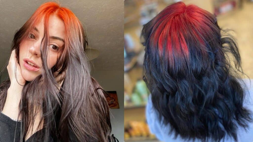 Tendenza capelli con radici colorate (o decolorate): Ghost Roots