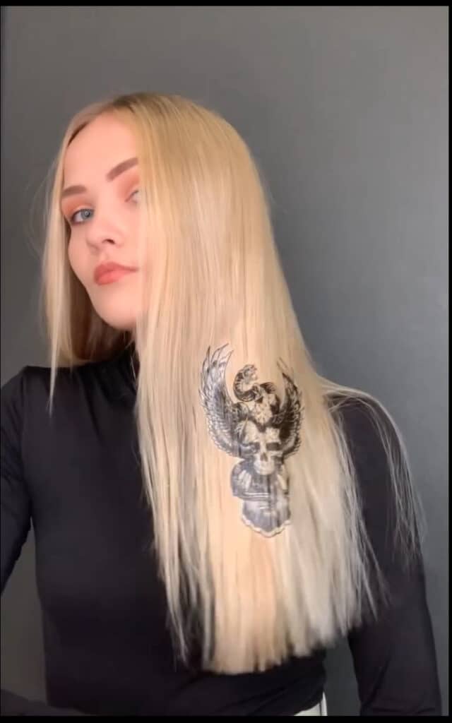 tatuaggi per capelli