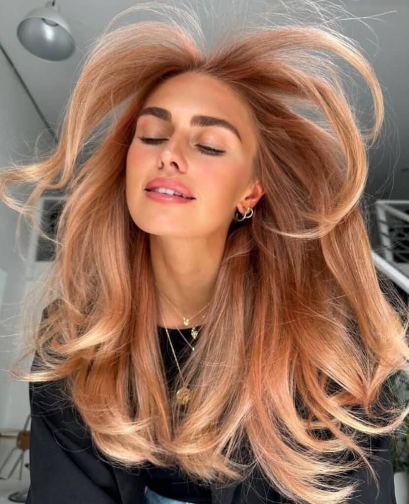 capelli copper apricot