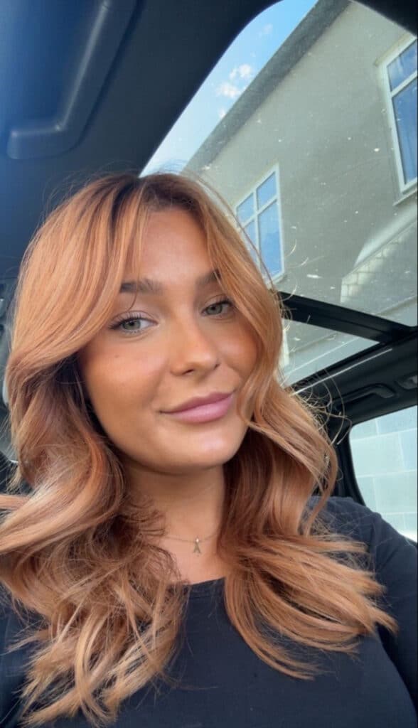 capelli copper apricot