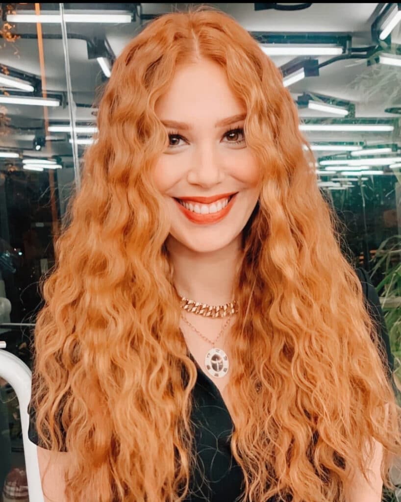 capelli copper apricot