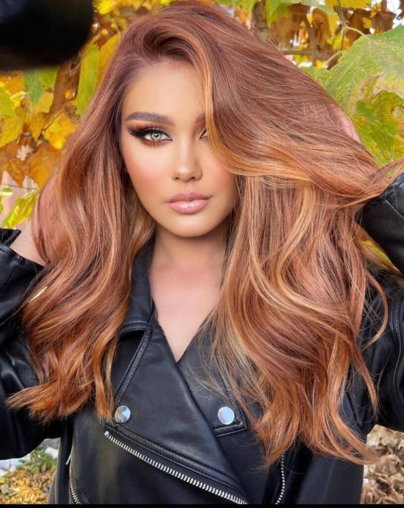 capelli copper apricot