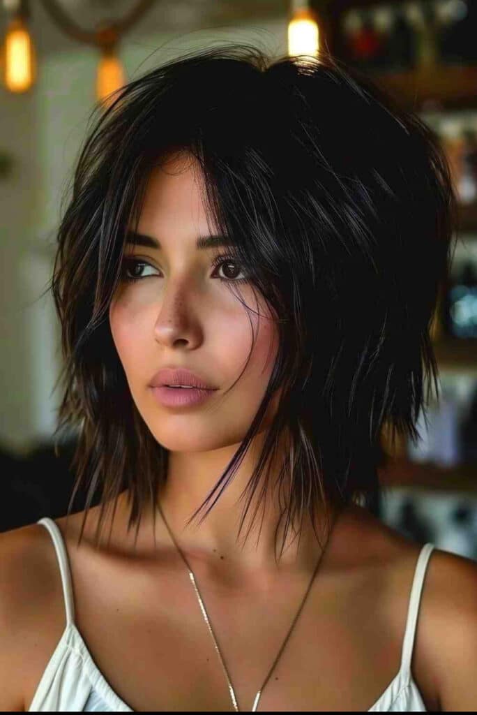 Sleek bob
