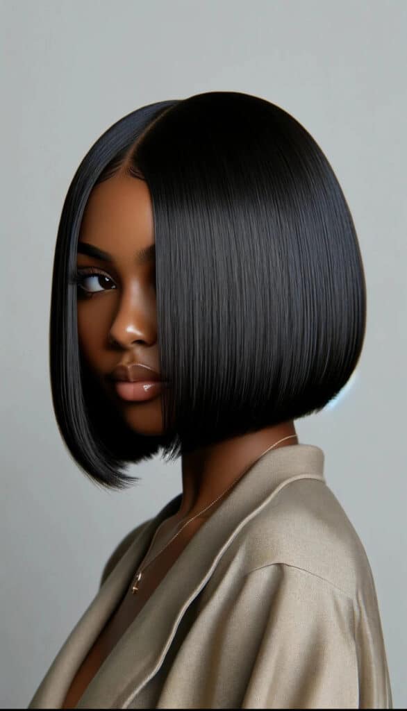 Sleek bob