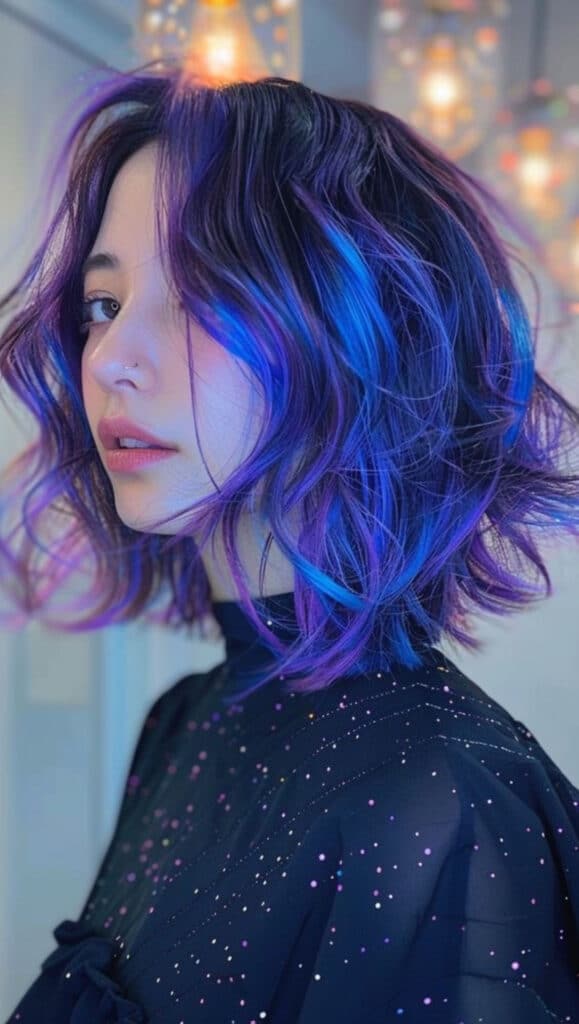 Galaxy hair