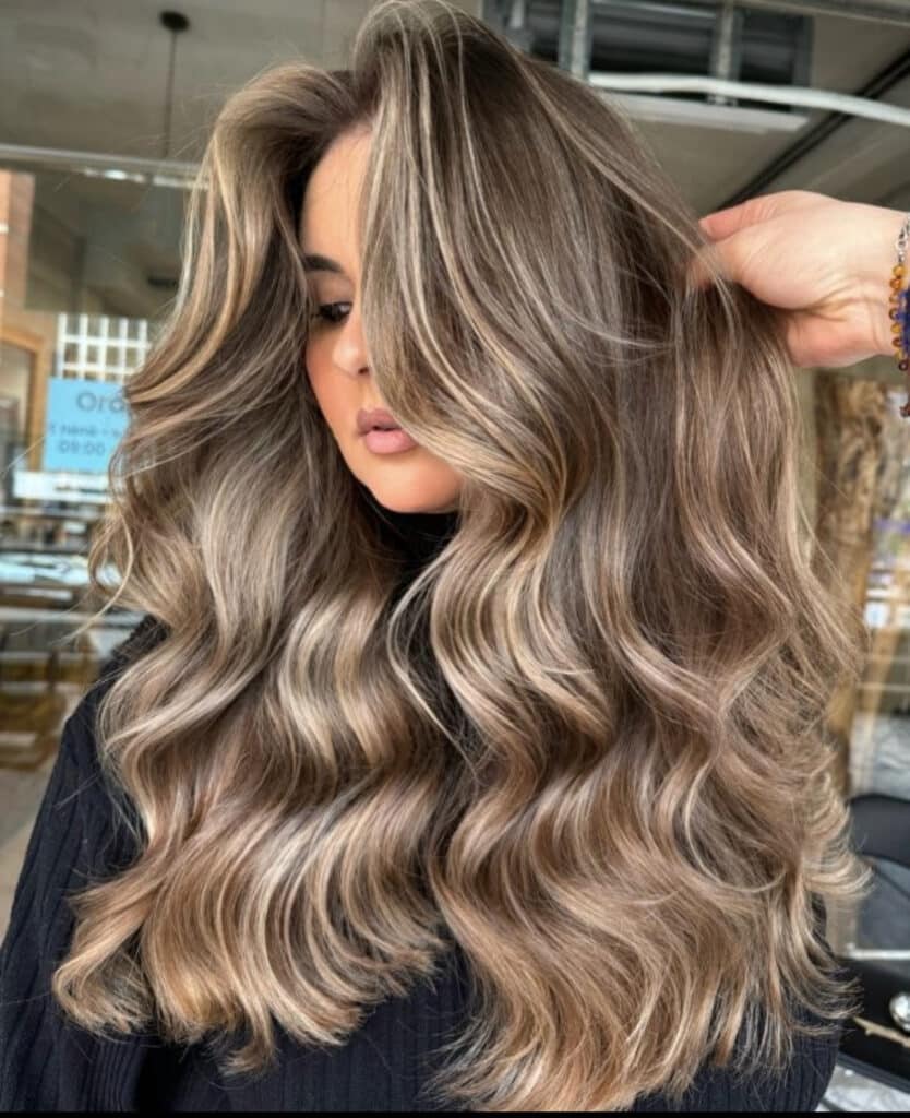 Bold bronde mix