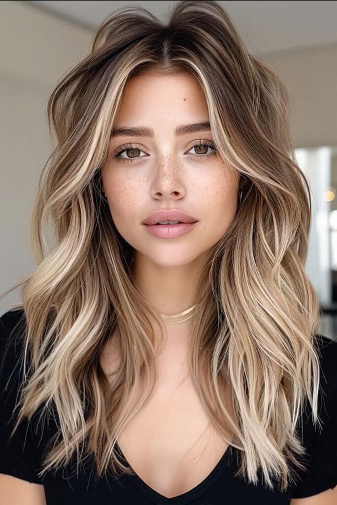 Bold bronde mix