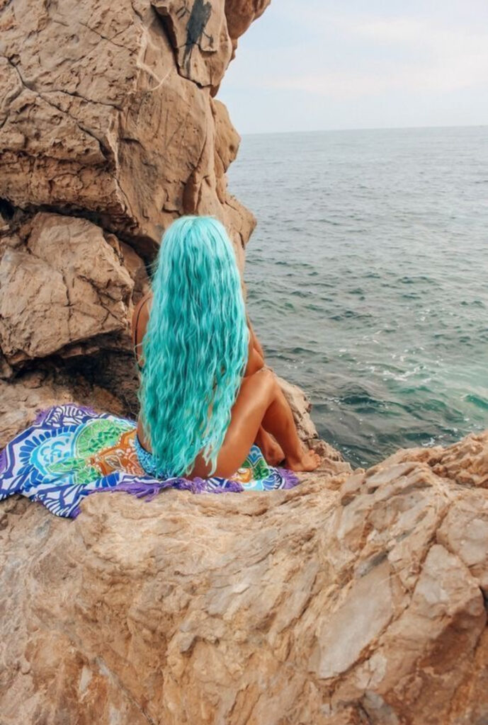 Capelli in estate