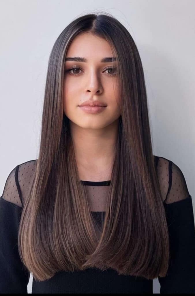 lunghi e riga in mezzo