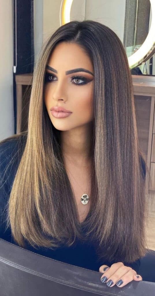 lunghi e riga in mezzo