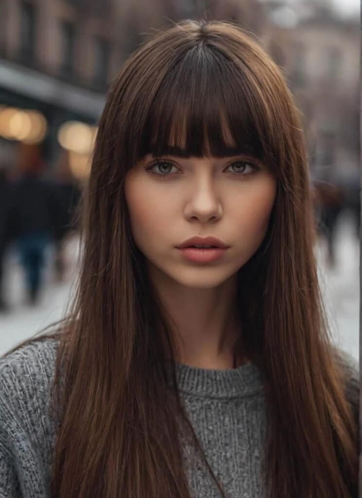 taglio lungo e netto