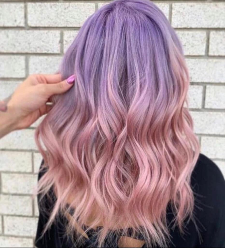 mix rosa pastello e lavanda